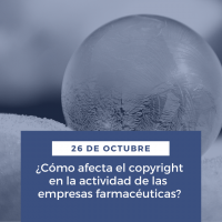 ¿Cómo afecta el copyright en la actividad de las empresas farmacéuticas?